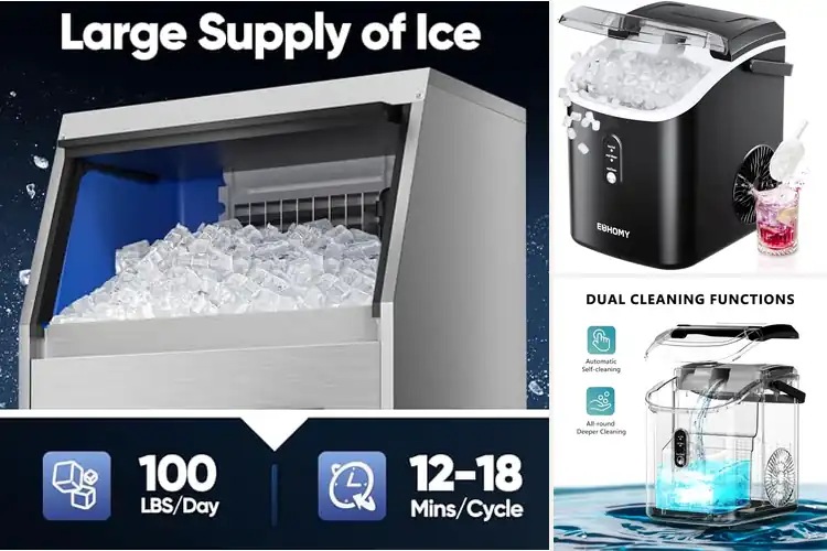 Detailed view of Best 34 Lbs Daily Ice Capacity
