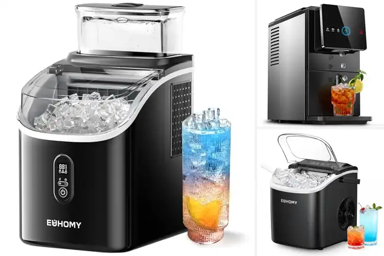 Detailed view of Best Auto Cleaning Ice Maker With Add Water Alert