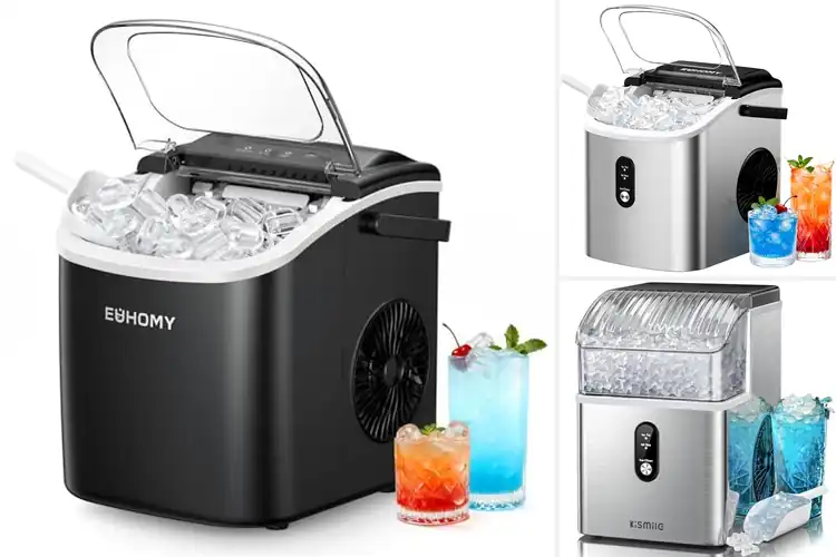 Detailed view of Best Auto Cleaning Ice Makers Countertop
