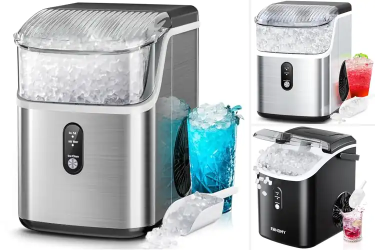 Detailed view of Best Auto Cleaning Nugget Ice Makers With Self Clean