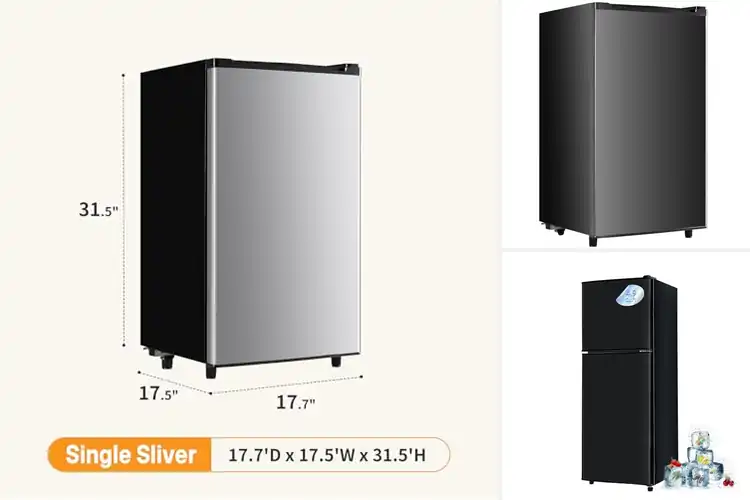 Detailed view of Best Budget Friendly Mini Fridge With Freezer