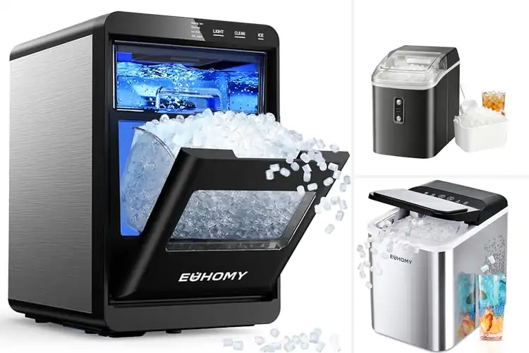 Detailed view of Best Budget Nugget Ice Makers With Basket And Scoop