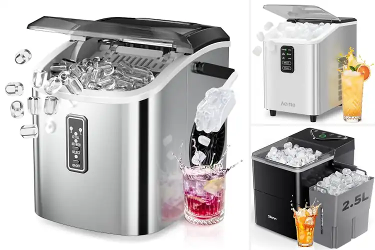 Detailed view of Best Bullet Ice Makers Two Ice Sizes
