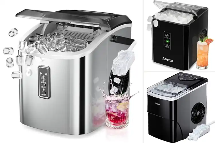 Detailed view of Best Bullet Ice Makers With Two Ice Cube Sizes