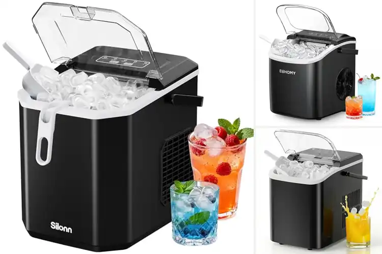 Detailed view of Best Carry Handle Ice Makers: Keep Drinks Chilled Anywhere