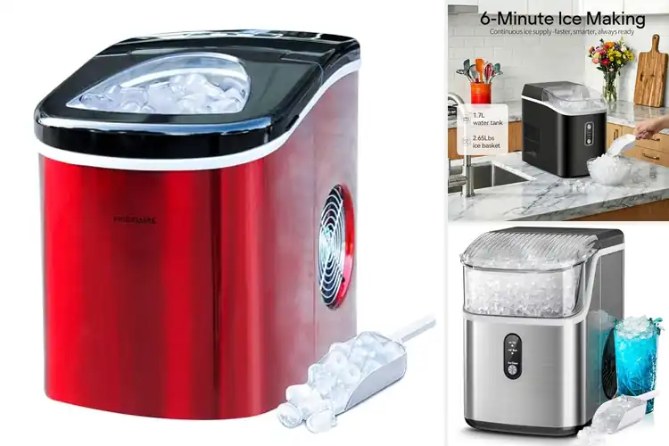Detailed view of Best Compact Nugget Ice Makers Portable