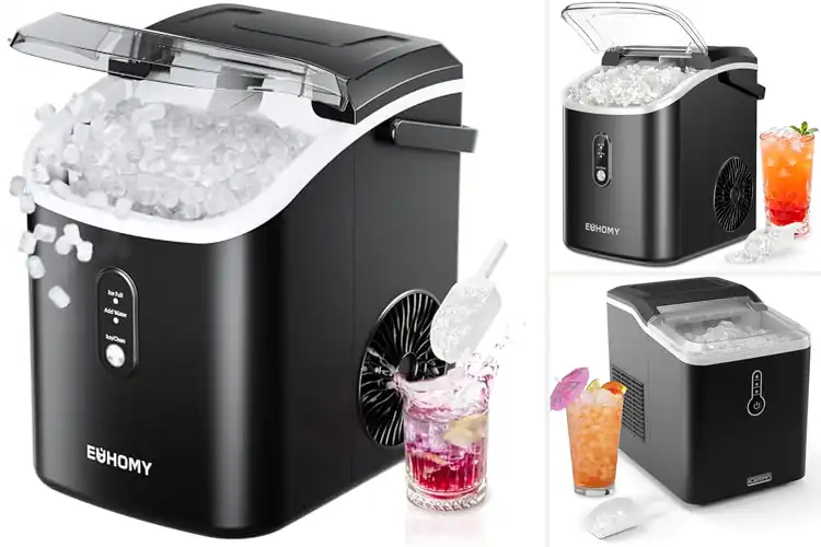 Detailed view of Best Compact Nugget Ice Makers With Handle