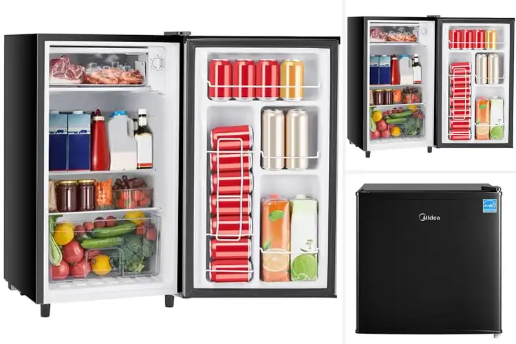 Detailed view of Best Compact Refrigerators for Bedrooms