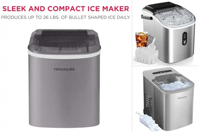 Detailed view of Best Compact Silver Ice Makers