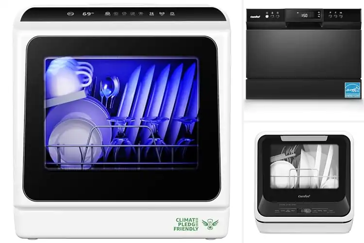 Detailed view of Best Compact Yet Spacious Portable Dishwasher