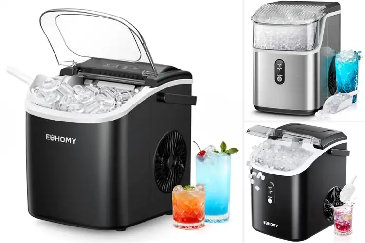 Detailed view of Best Countertop Ice Maker Sleek Look