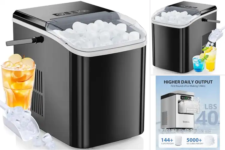 Detailed view of Best Countertop Ice Makers For Home Office And Camping