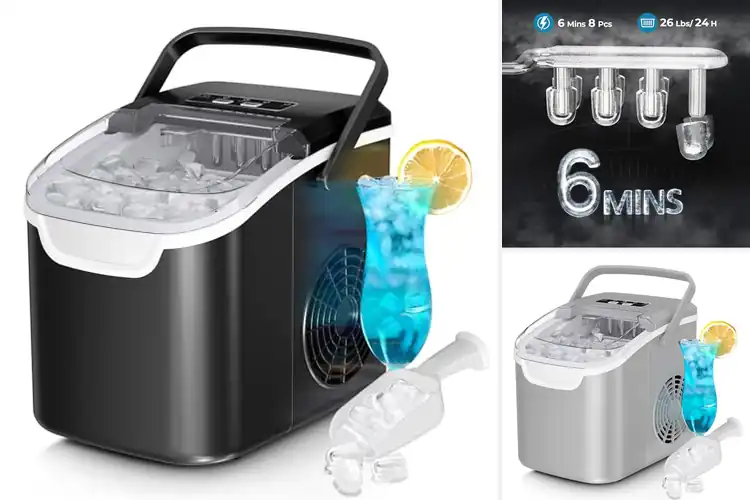 Detailed view of Best Countertop Ice Makers For Travel