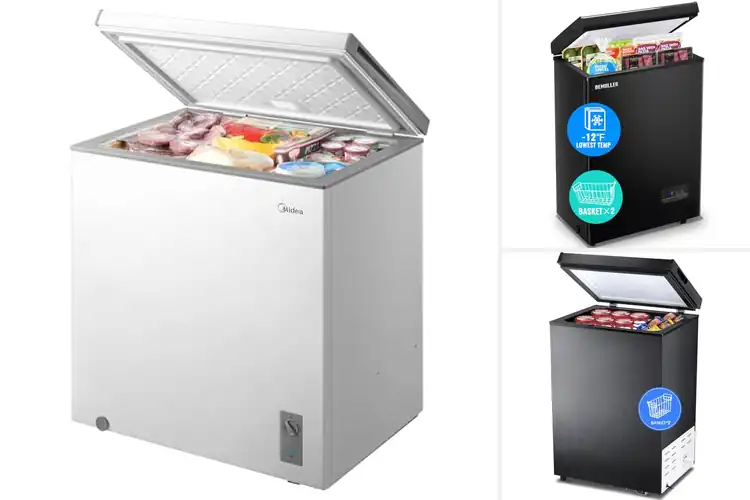 Detailed view of Best Deep Freezers