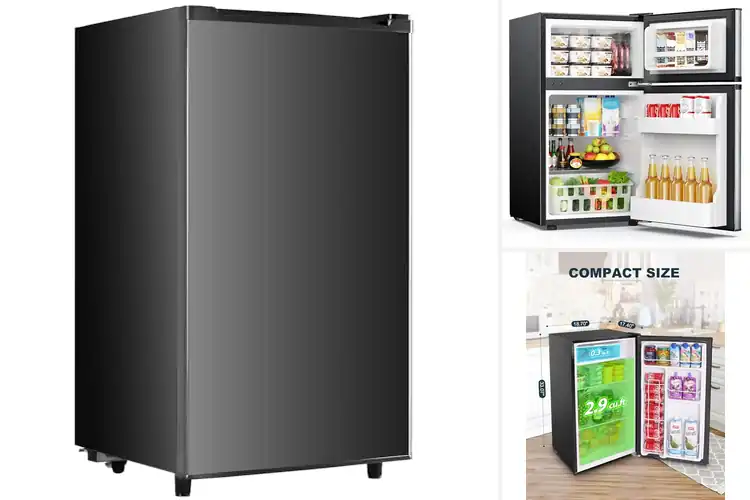 Detailed view of Best Dorm And Office Mini Fridge With Freezer