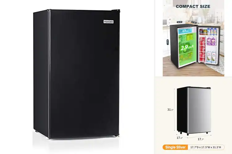 Detailed view of Best Dorm Fridges