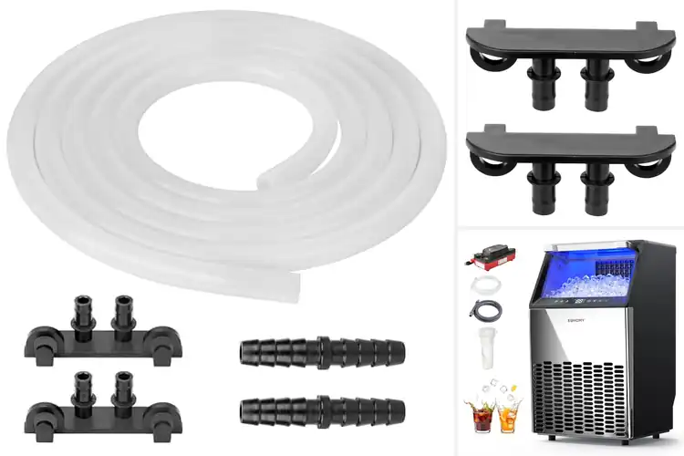 Detailed view of Best Easy Cleaning Ice Makers With Drain Plug