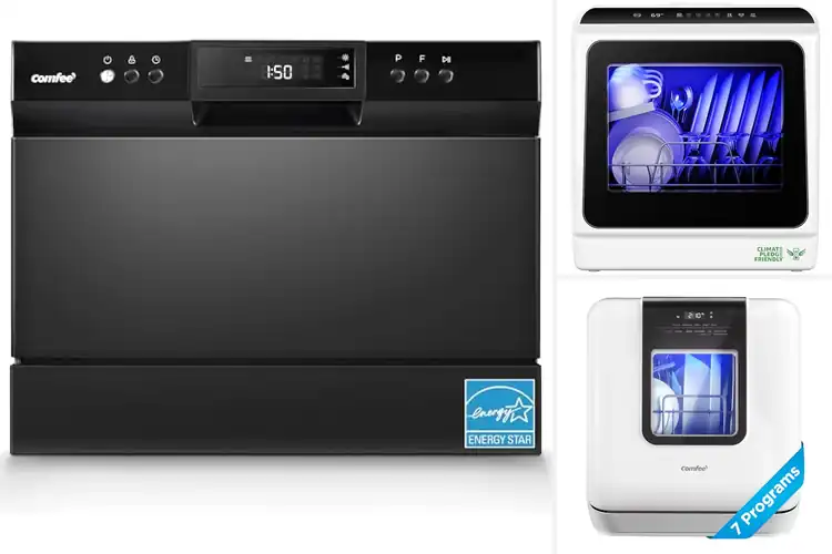 Detailed view of Best Energy Efficient Portable Dishwasher