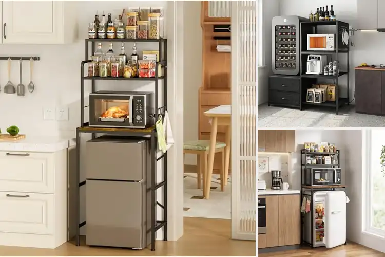 Detailed view of Best Flexible Storage Mini Fridge Shelves
