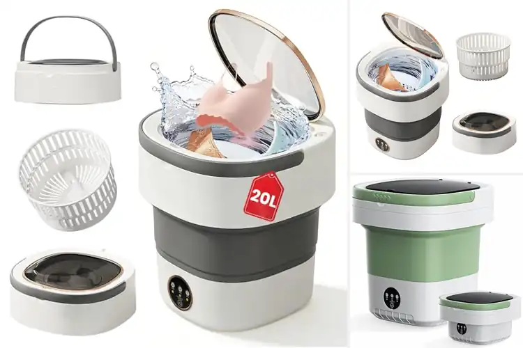 Detailed view of Best Foldable Compact Washers