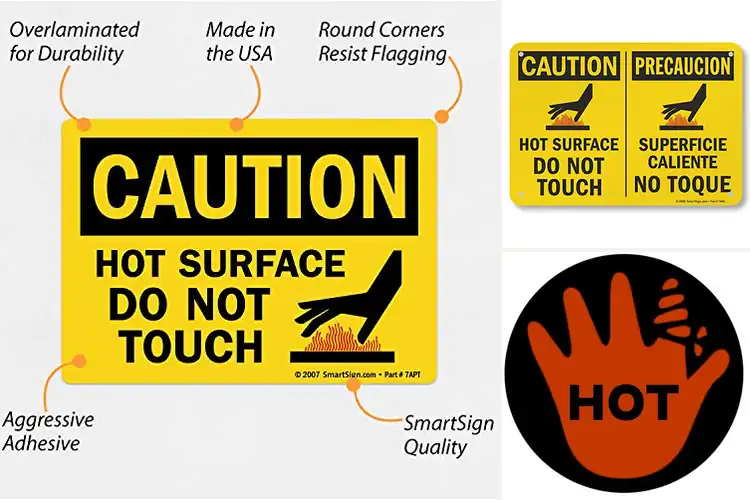 Detailed view of Best Hot Surface Indicator Safety Features