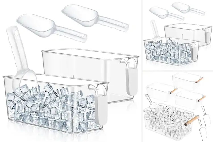Detailed view of Best Ice Basket And Scoop Sets: Effortless Storage & Serving
