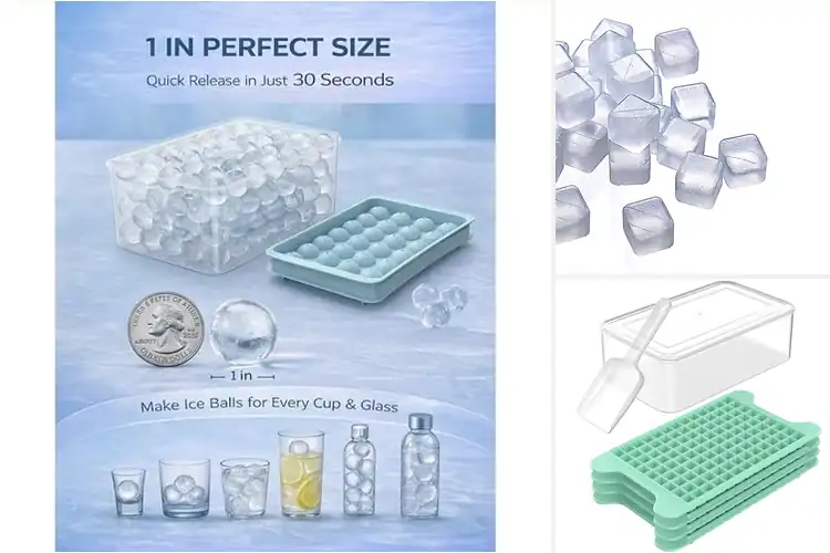 Detailed view of Best Ice Cubes Size Options