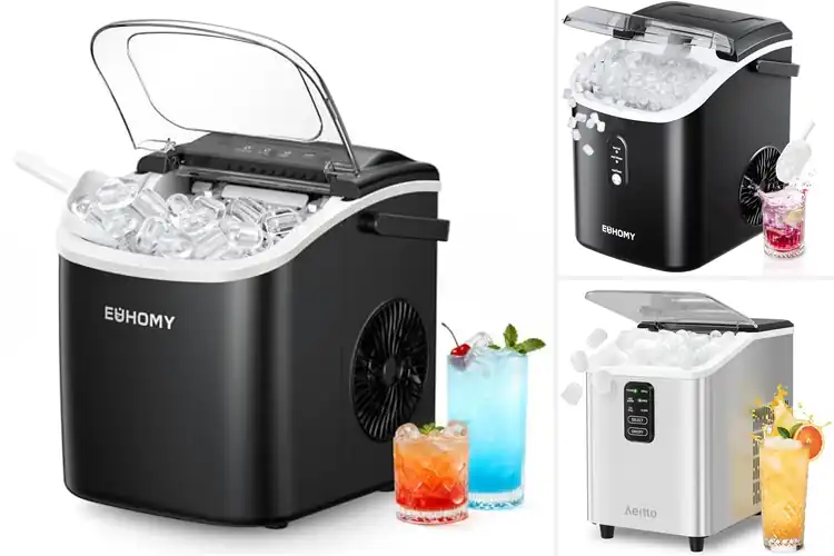 Detailed view of Best Ice Maker Fastest Ice: Chill Drinks in 6-10 Minutes