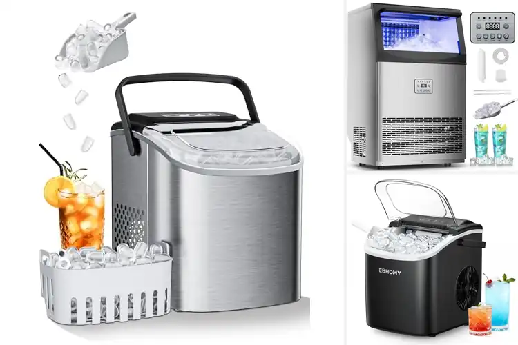 Detailed view of Best Ice Makers With 1.3L Ice Storage
