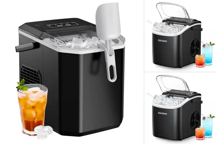 Detailed view of Best Ice Makers With Basket And Scoop