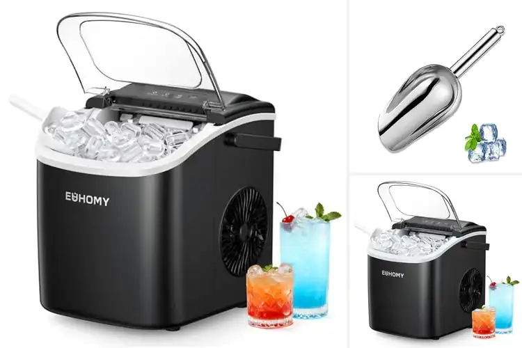Detailed view of Best Ice Makers With Ice Scoop