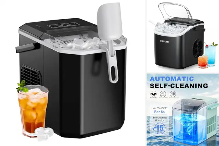 Detailed view of Best Ice Makers with Scoops: Top 10 Picks for Cool Drinks