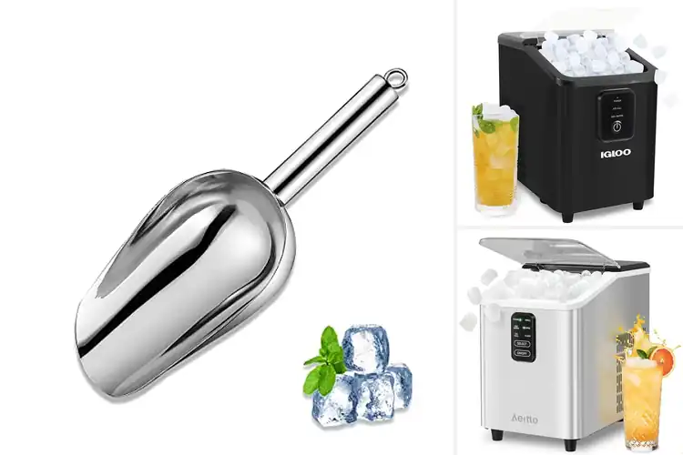 Detailed view of Best Ice Scoop Included