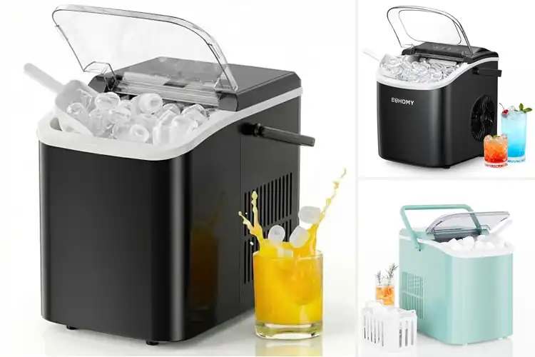 Detailed view of Best Lightweight Ice Maker With Handle
