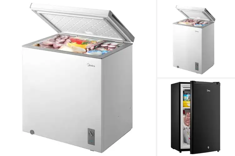 Detailed view of Best Midea Freezers