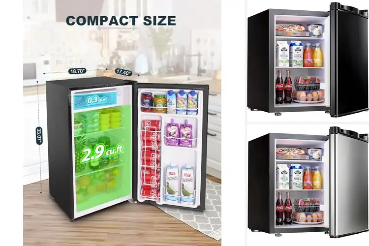 Detailed view of Best Mini Fridges with Adjustable Thermostats