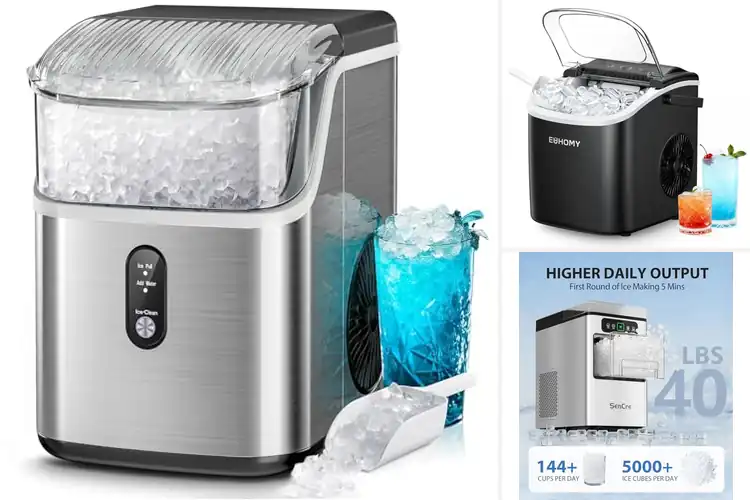 Detailed view of Best One Button Operation Ice Makers For Easy Use
