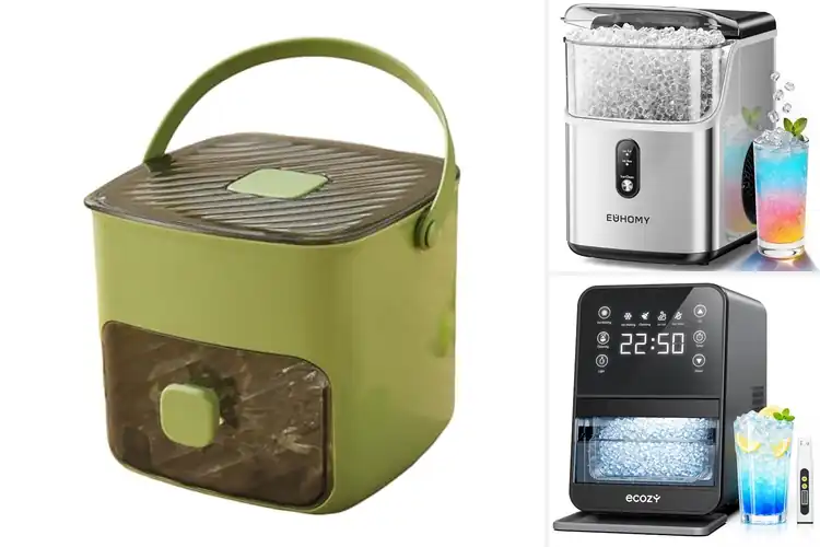 Detailed view of Best One Touch Ice Makers: Effortless Ice at Your Fingertips