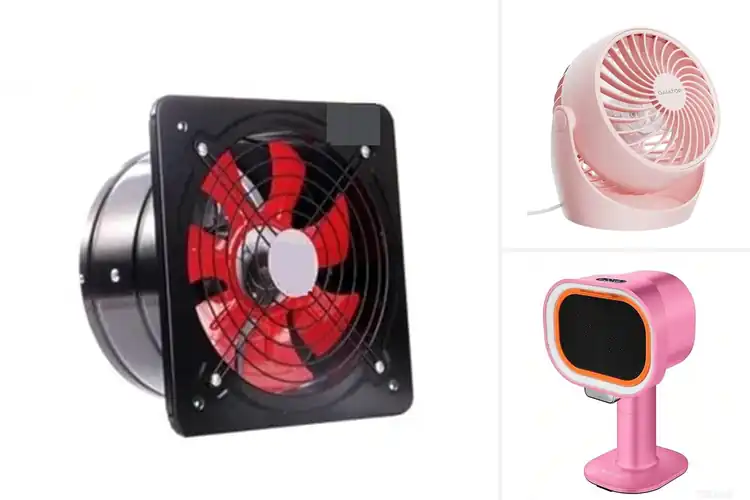 Detailed view of Best Pink Kitchen Ventilation Fans