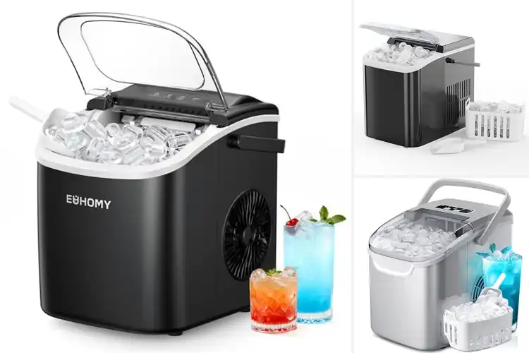 Detailed view of Best Portable Countertop Ice Makers With Handle