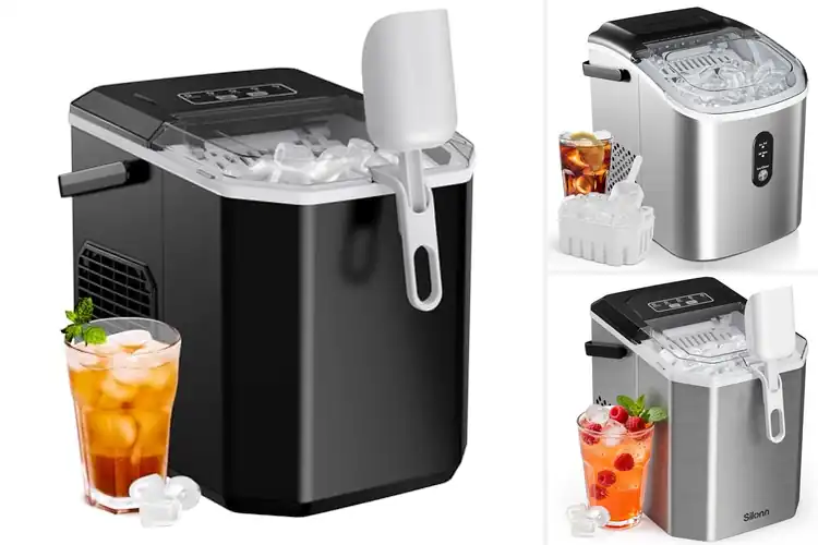 Detailed view of Best Portable Ice Makers With Carry Handle For Travel