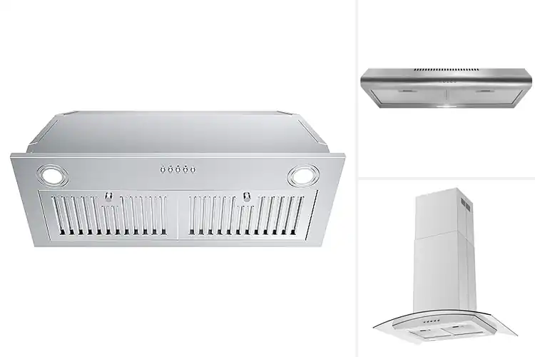 Detailed view of Best Push Button Range Hoods for Effortless Kitchen Venting