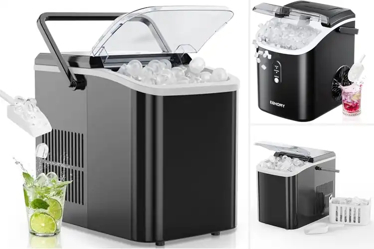 Detailed view of Best Quick Ice Makers For Parties: Chill Drinks Fast & Easy