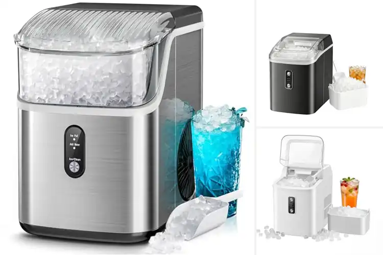 Detailed view of Best Quick Ice Production Nugget Machines