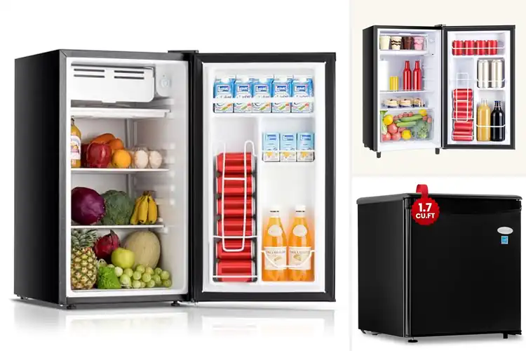 Detailed view of Best Quiet Dorm Fridge 38 Db: Silent Cooling Bliss
