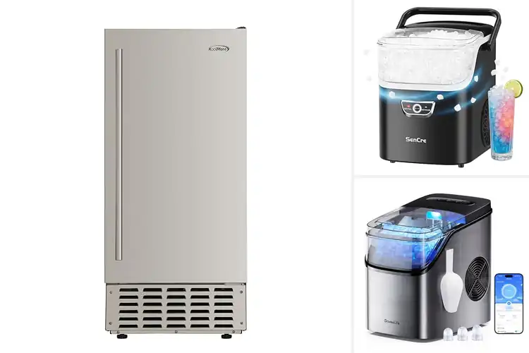 Detailed view of Best Quiet Ice Maker 43 Db
