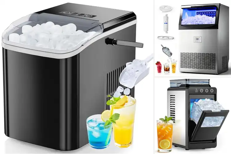 Detailed view of Best Quiet Ice Maker Under 45 Dba: Chill Without the Noise