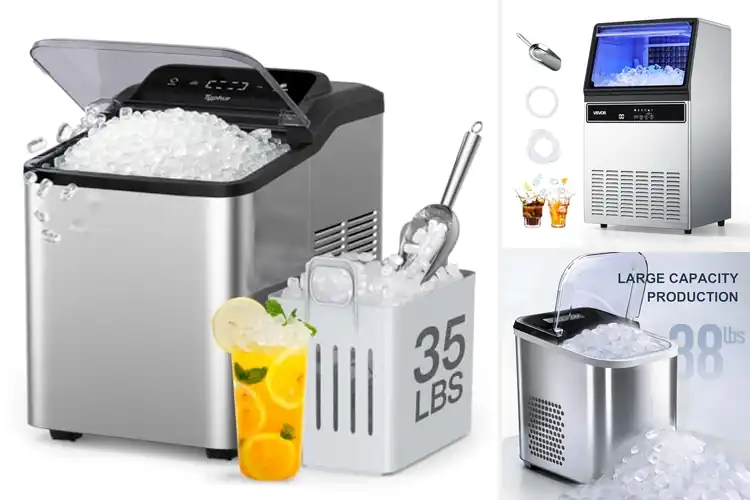 Detailed view of Best Quiet Ice Maker Under 50 dB