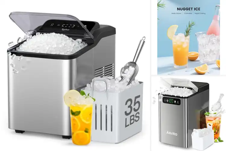 Detailed view of Best Quiet Nugget Ice Makers Under 50 Db