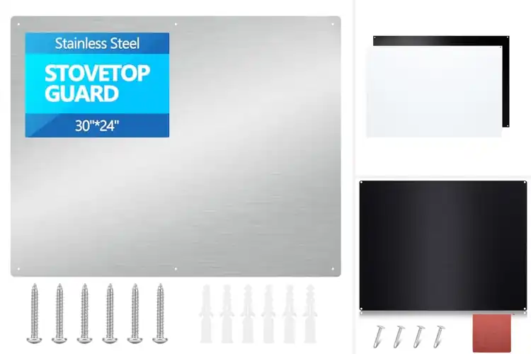 Detailed view of Best Range Hood Backsplashes